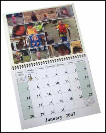 Collage Calendar